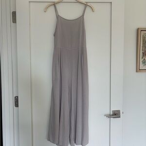 Elegant Gray Jumpsuit